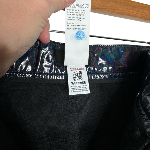 we11done | NWT SS 2020 Dark Holoshine Shorts Medium - Picture 10 of 13